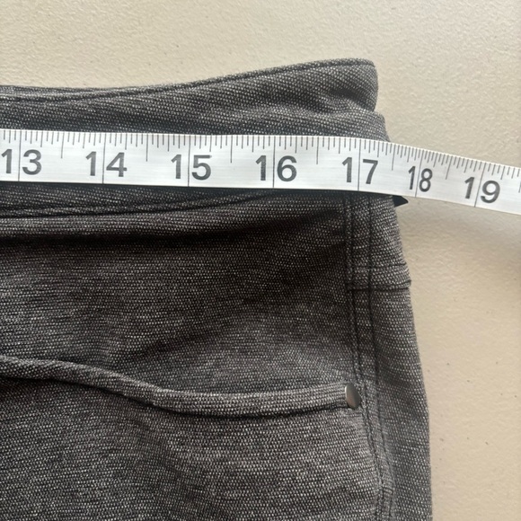 Lululemon ABC Pant Slim *Tech Canvas” heathered black Sz 34 
Casual performance - Picture 8 of 12
